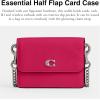 imageCoach Womens Half Flap Card CaseDragonfruit