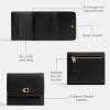 imageCoach Womens Mila Small Flap AccessoryTravel Wallet B4Black One Size