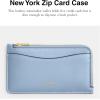 imageCoach Womens New York Zip Card Case AccessoryTravel Wallet B4Bluebell