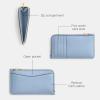 imageCoach Womens New York Zip Card Case AccessoryTravel Wallet B4Bluebell