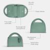 imageCoach Womens Top Handle Card CaseAquamarine