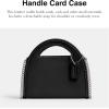 imageCoach Womens Top Handle Card CaseBlack