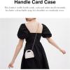 imageCoach Womens Top Handle Card CaseChalk