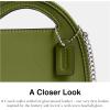 imageCoach Womens Top Handle Card CaseDark Lime