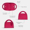 imageCoach Womens Top Handle Card CaseDragonfruit