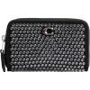 imageCOACH Womens Small Zip Around Case AccessoryTravelers Card SleevesLHBlack