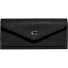 imageCoach Womens Crossgrain Leather Wyn Soft Wallet LIBlack One Size