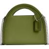 imageCoach Womens Top Handle Card CaseDark Lime