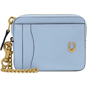imageCoach Womens Essential Chain Card Case AccessoryTravel Wallet B4Bluebell
