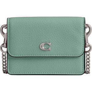 imageCoach Womens Half Flap Card CaseAquamarine