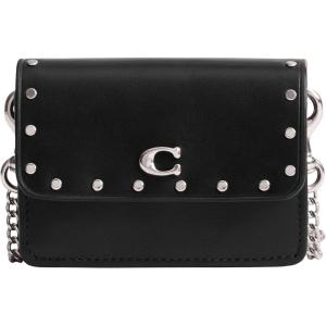 imageCoach Womens Half Flap Card CaseBlack