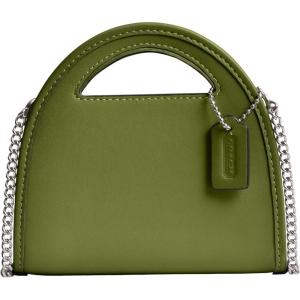 imageCoach Womens Top Handle Card CaseDark Lime