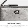 imageCOACH Womens Essential Mini Id Case AccessoryTravelers Card SleevesV5Anthracite