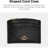 imageCoach Crossgrain Leather Shaped Card Case