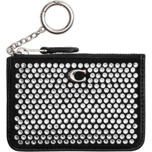 imageCOACH Womens Essential Mini Id Case AccessoryTravelers Card SleevesLHBlack