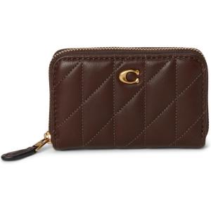 imageCoach Womens Small Zip Around Case AccessoryTravelers Card SleevesB4Maple
