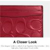 imageCOACH Womens Essential Case AccessoryTravelers Card SleevesB4RUBY