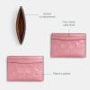 imageCOACH Womens Essential Case AccessoryTravelers Card SleevesB4True Pink