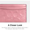 imageCOACH Womens Essential Case AccessoryTravelers Card SleevesB4True Pink