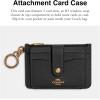 imageCoach Crossgrain Leather Attachment Card CaseBlack