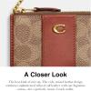 imageCoach Essential Mini ID Card Case Tan Rust