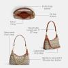 imageCoach Juliet Shoulder Bag 25Cocoa Burnished Amb