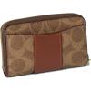 imageCoach Small Zip Around Card CASE B4Tan Caramel