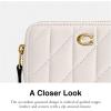 imageCoach Small Zip Around Card Case Chalk