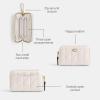 imageCoach Small Zip Around Card Case Chalk