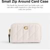 imageCoach Small Zip Around Card Case Chalk
