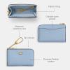 imageCoach Womens Essential LZip Key Case AccessoryTravelers Card Sleeves B4Bluebell