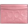 imageCOACH Womens Essential Case AccessoryTravelers Card SleevesB4True Pink