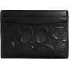 imageCOACH Womens Essential Case AccessoryTravelers Card SleevesV5Black