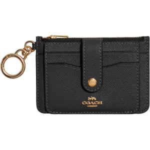 imageCoach Crossgrain Leather Attachment Card CaseBlack