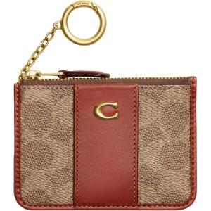 imageCoach Essential Mini ID Card Case Tan Rust