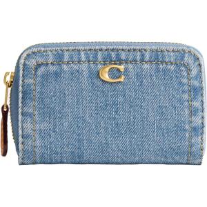 imageCoach Small Zip Around Card Case Indigo