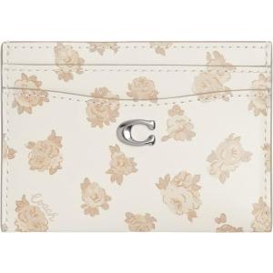 imageCoach Womens Essential Case with Floral Print AccessoryTravelers Card Sleeves LHChalk Multi