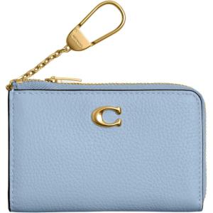 imageCoach Womens Essential LZip Key Case AccessoryTravelers Card Sleeves B4Bluebell