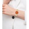 imageCOACH Elliot Womens Quartz Watch 2H Movement Stainless Steel Bracelet  WaterResistant 3ATM  Modern Minimalist  Gift for Her 28mmGold  Orange