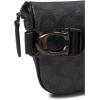 imageCOACH Mens Beck Belt Bag in Pebble Leather CharcoalBlack
