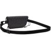 imageCOACH Mens Beck Belt Bag in Pebble Leather CharcoalBlack
