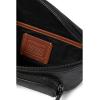 imageCOACH Mens Beck Belt Bag in Pebble Leather CharcoalBlack