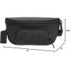 imageCOACH Mens Beck Belt Bag in Pebble Leather CharcoalBlack
