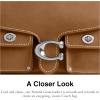 imageCoach Cargo Turnlock Soft Tabby Bag LHHoney Brown