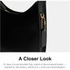 imageCoach Curve Zip BagB4Black