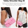 imageCoach Quilted Tabby Shoulder Bag 26 with ChainVivid Pink