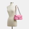 imageCoach Quilted Tabby Shoulder Bag 26 with ChainVivid Pink