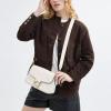 imageCoach Soft Tabby Shoulder BagB4Chalk