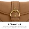 imageCoach Soho Shoulder Bag 25 B4Honey Brown