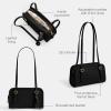 imageCoach Swing Zip Bag 20B4Black